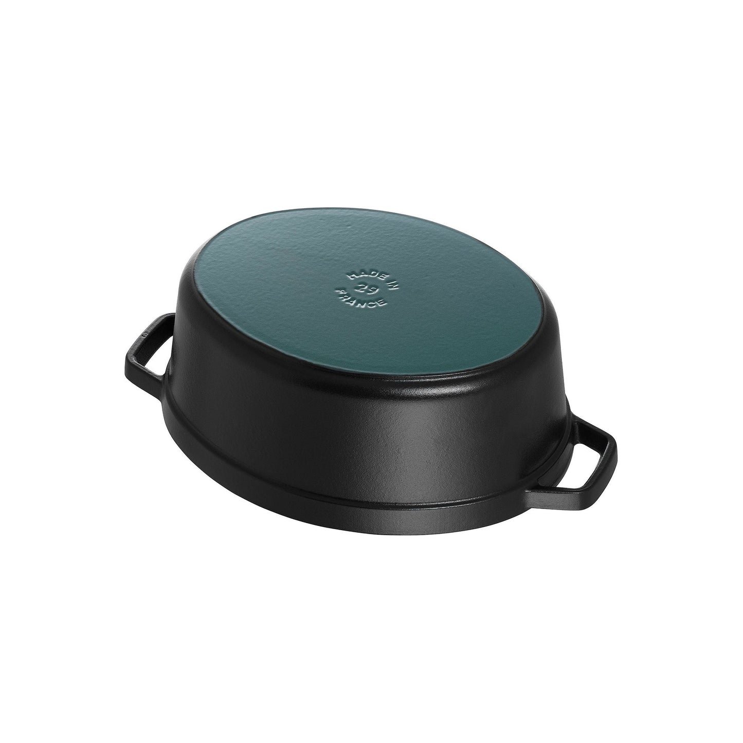 STAUB La Cocotte 5.5 L Cast Iron Oval Cocotte, Black-1